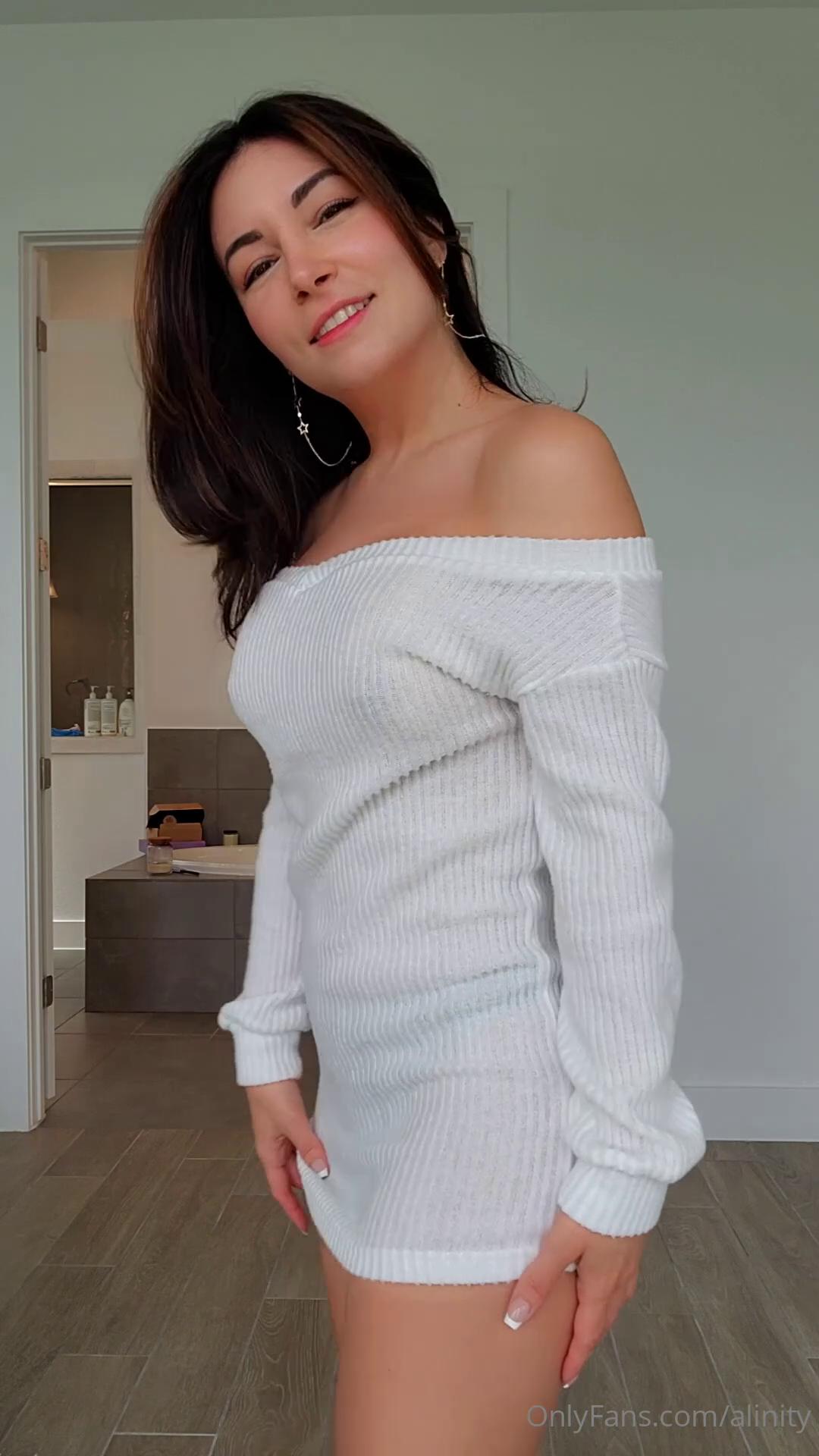 alinity nude nipple see through dress onlyfans video leaked