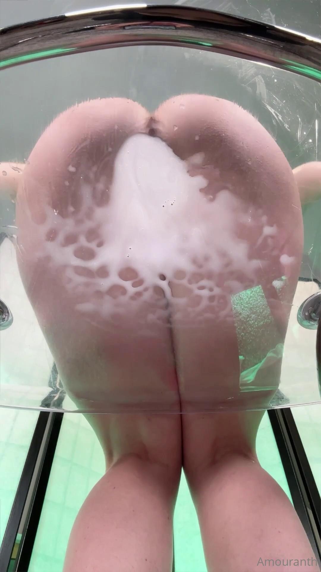 amouranth nude ass skirt thong strip onlyfans video leaked