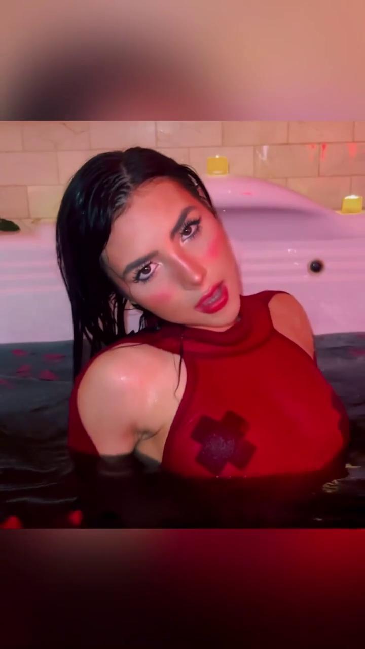 andrea botez nipple pasties wet bodysuit video leaked awymbg