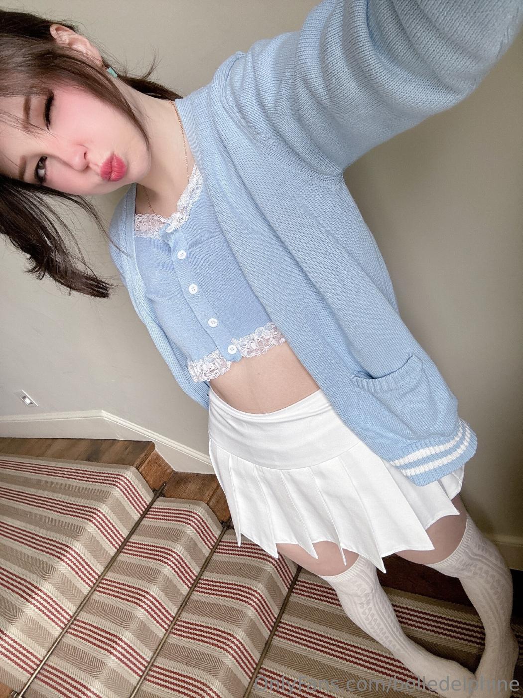 belle delphine cute casual outfit onlyfans set leaked ntohel