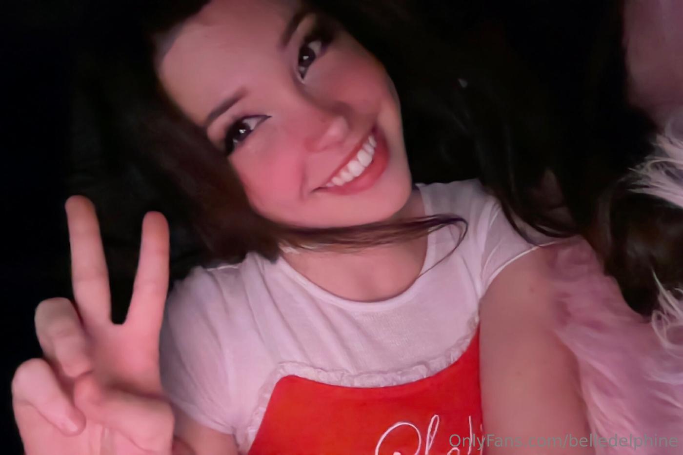 belle delphine cute laptop selfies onlyfans set leaked