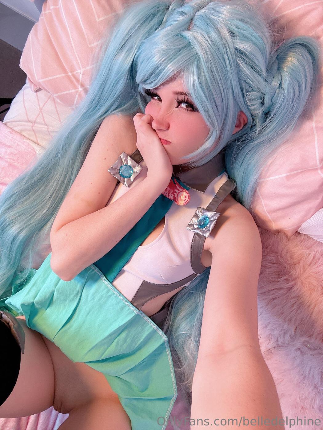 belle delphine nude miku cosplay onlyfans set leaked irbltt