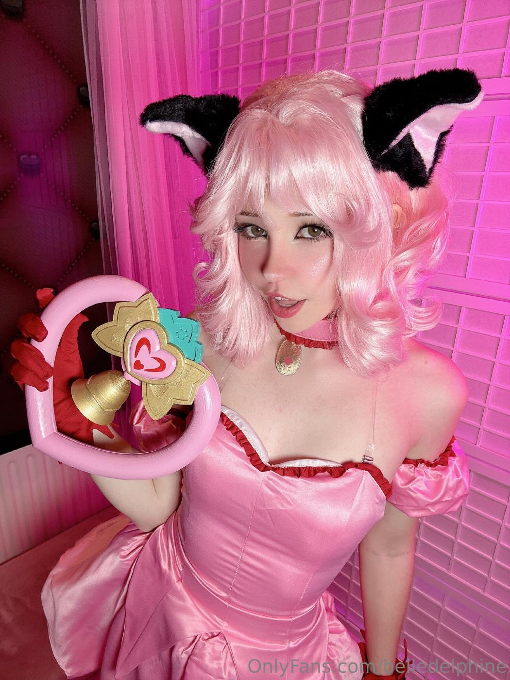 belle delphine sexy ichigo momomiya cosplay onlyfans set leaked bditap