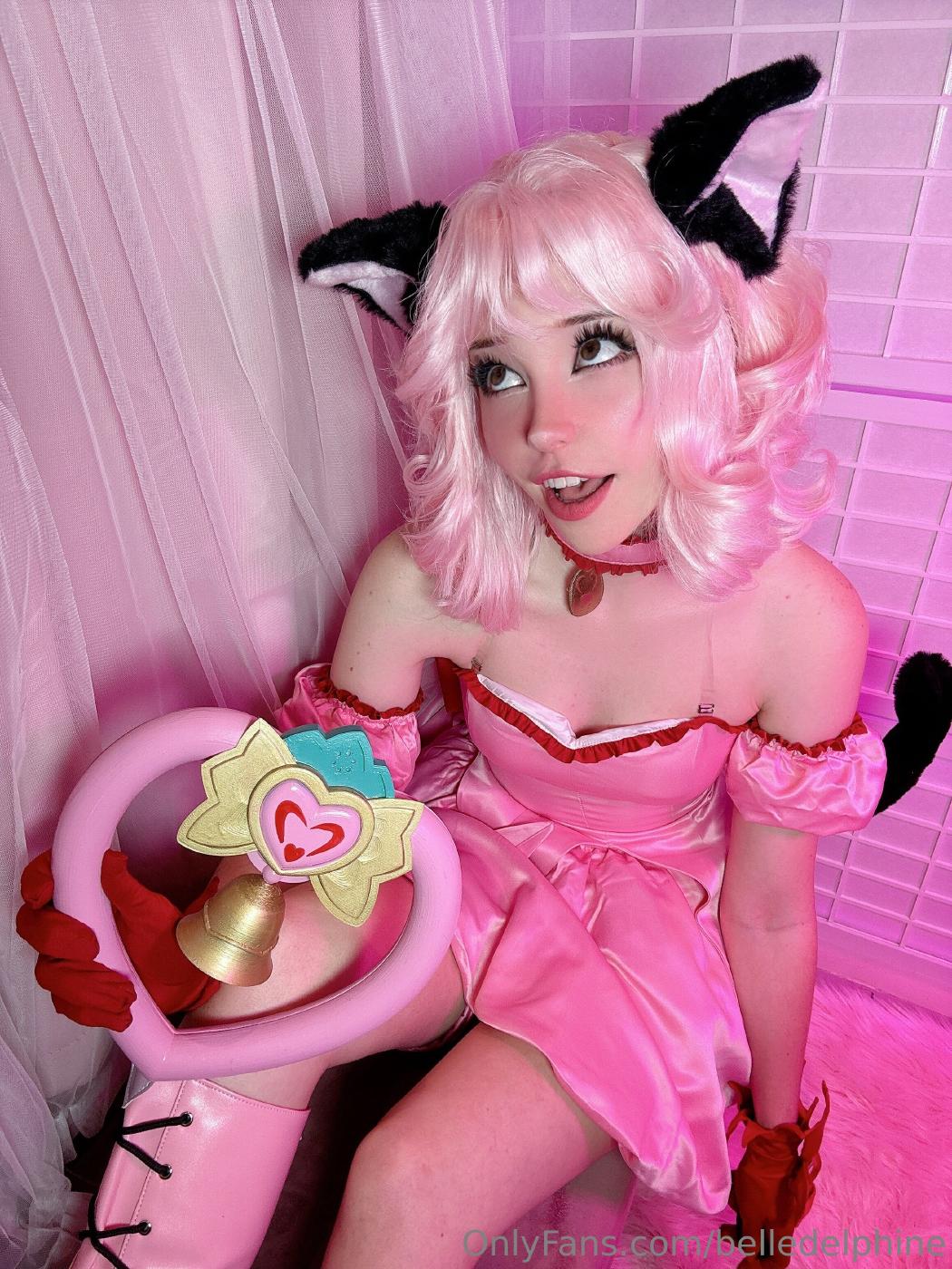 belle delphine sexy ichigo momomiya cosplay onlyfans set leaked