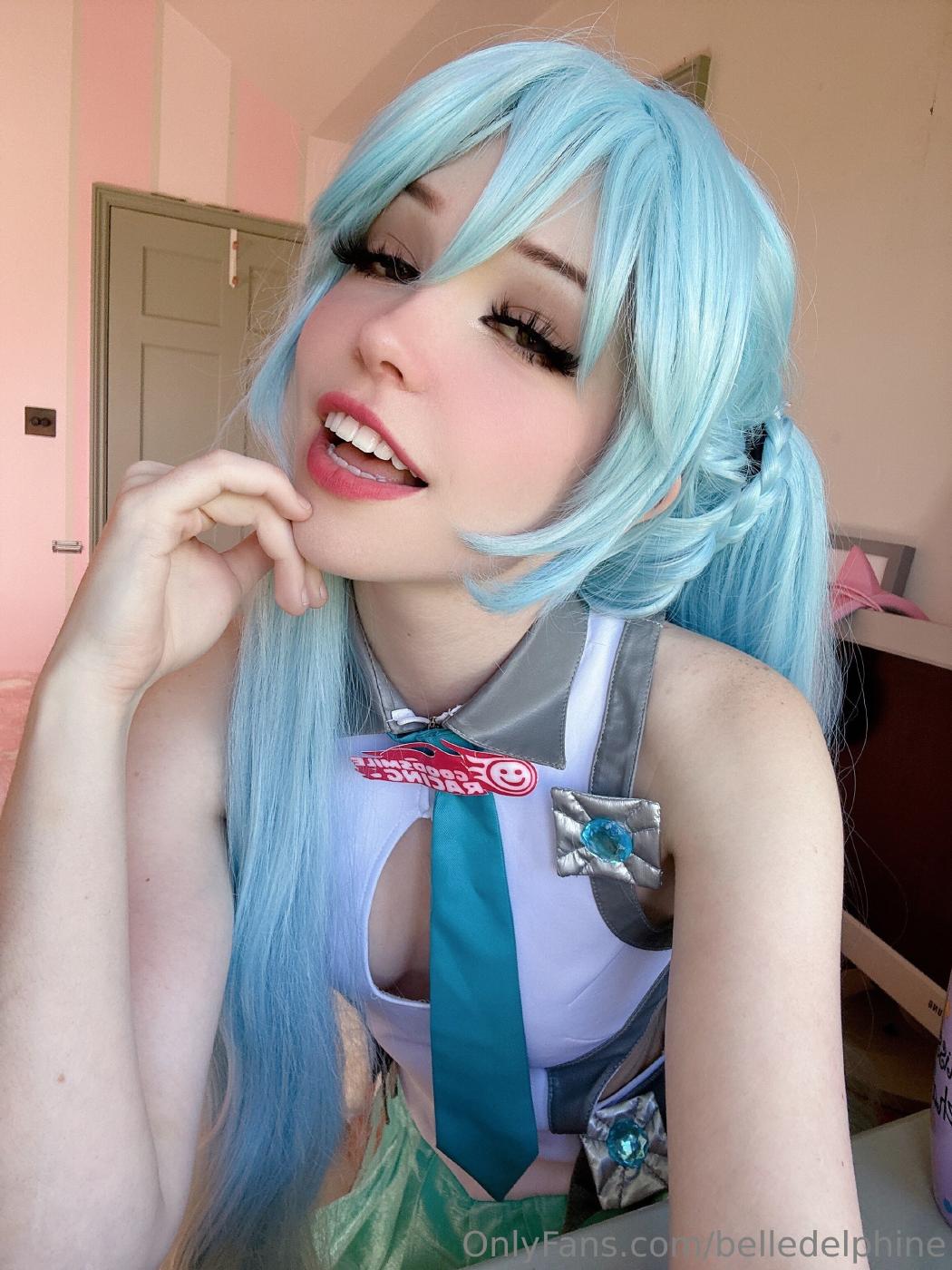 belle delphine sexy miku cosplay onlyfans set leaked atymge