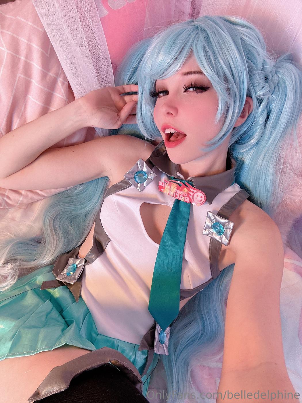belle delphine sexy miku cosplay onlyfans set leaked gklcrz