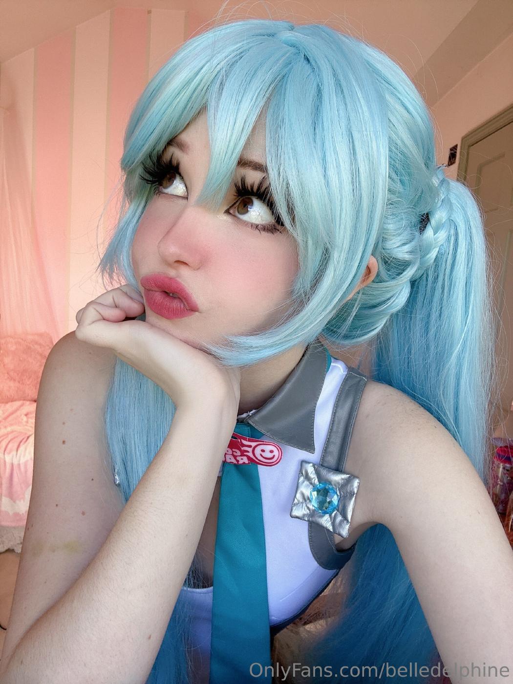 belle delphine sexy miku cosplay onlyfans set leaked icwvyz
