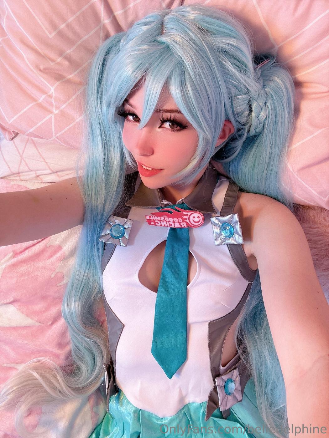 belle delphine sexy miku cosplay onlyfans set leaked kjgrda