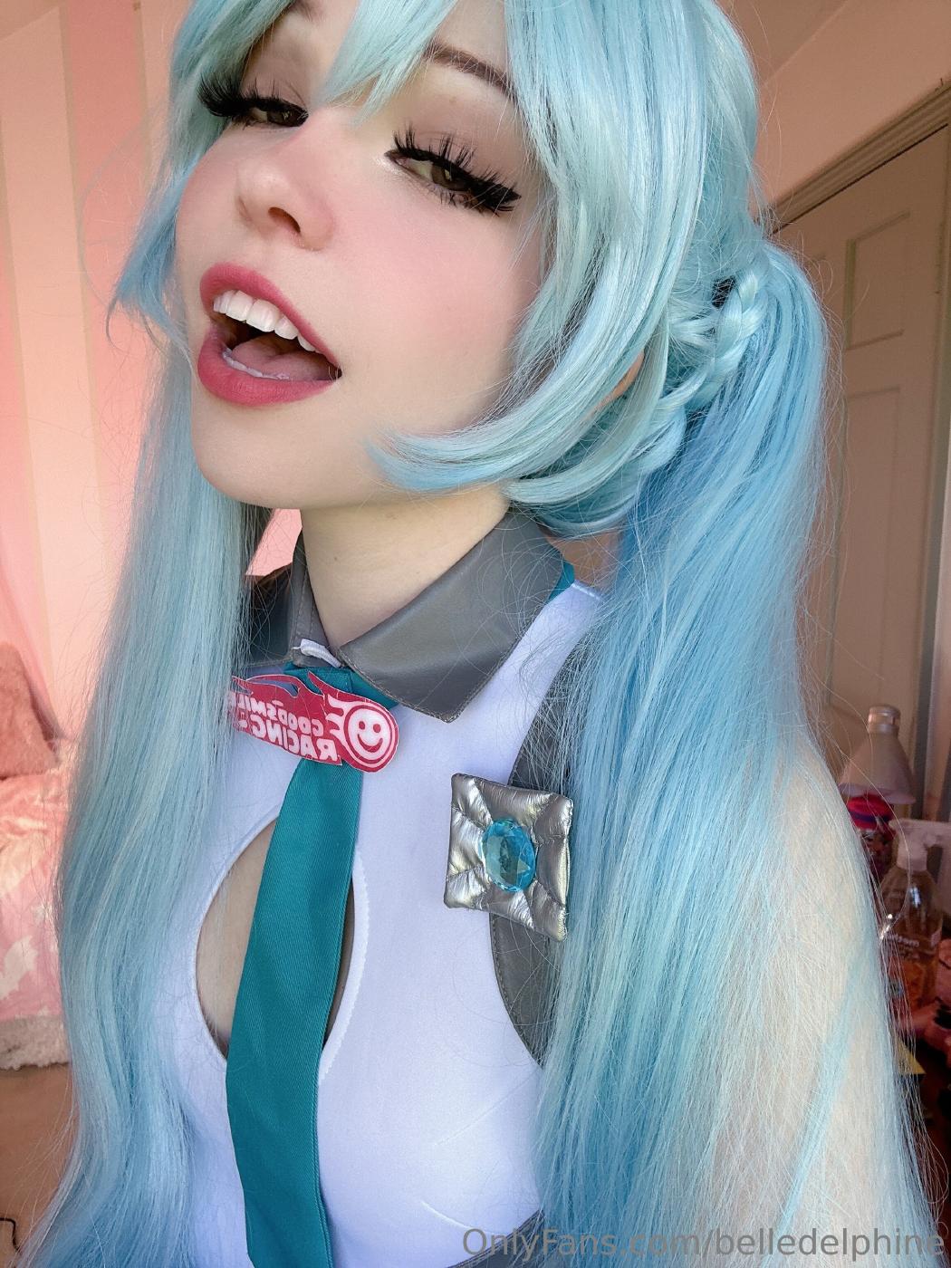belle delphine sexy miku cosplay onlyfans set leaked lbkgpl