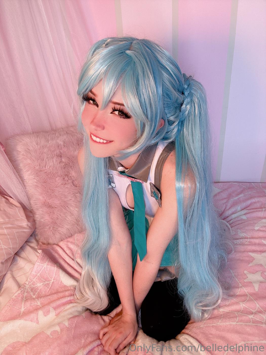 belle delphine sexy miku cosplay onlyfans set leaked srfcch