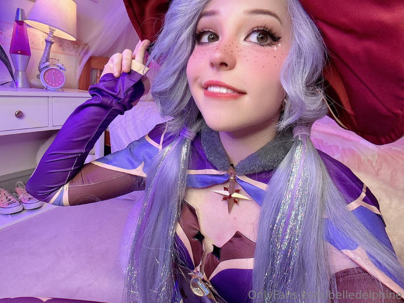 belle delphine sexy mona cosplay onlyfans set leaked bpbedf