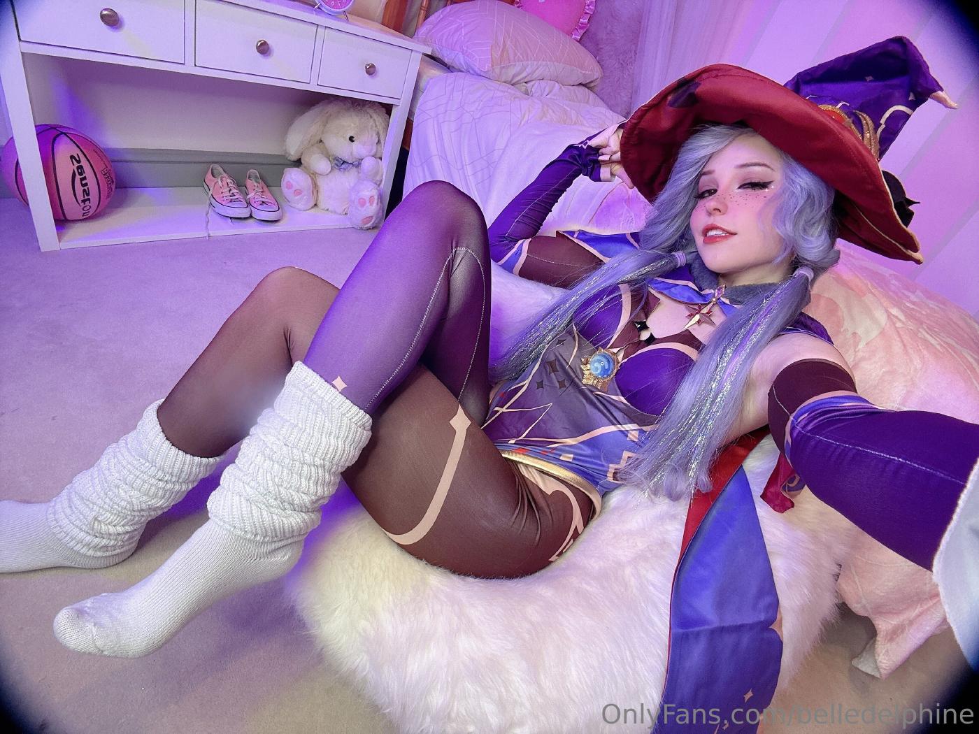 belle delphine sexy mona cosplay onlyfans set leaked erqndw