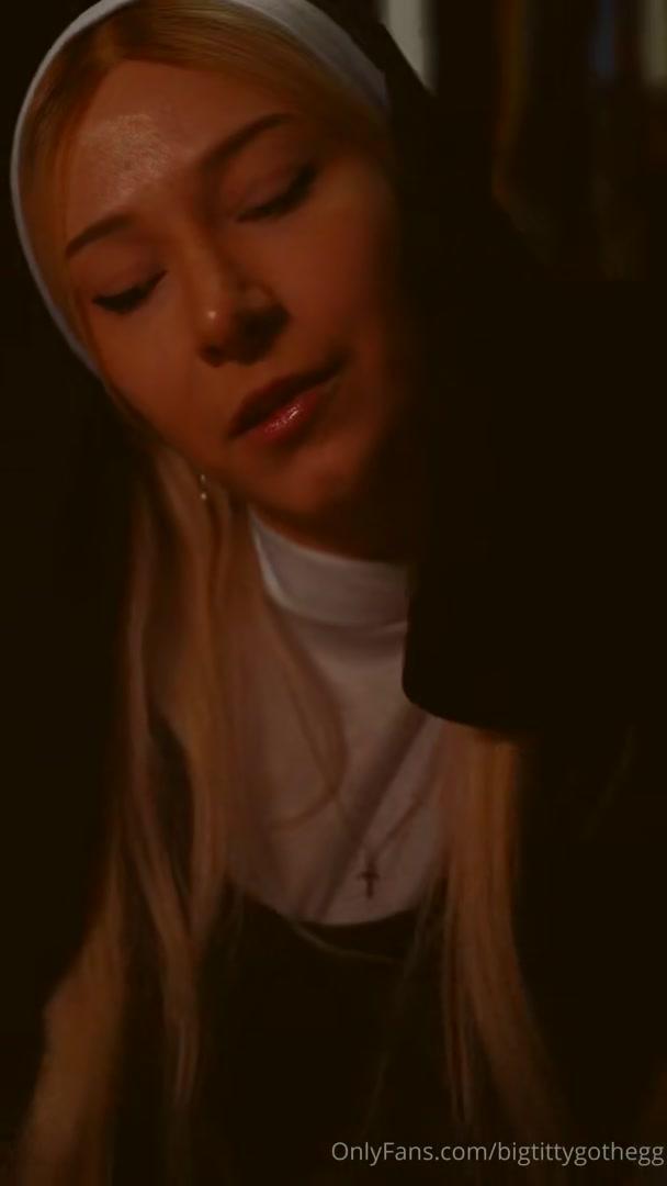 bigtittygothegg blowjob nun role play onlyfans video leaked pgqnzi