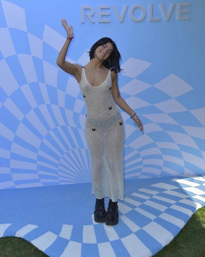 charli damelio nude tits see through dress set leaked