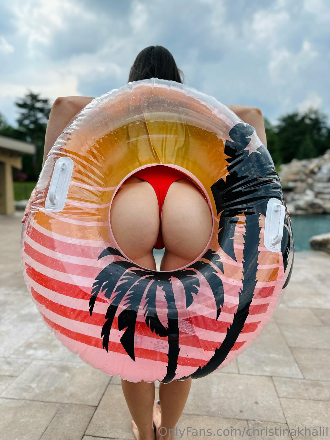 christina khalil ass pool swimsuits onlyfans set leaked twfyyu