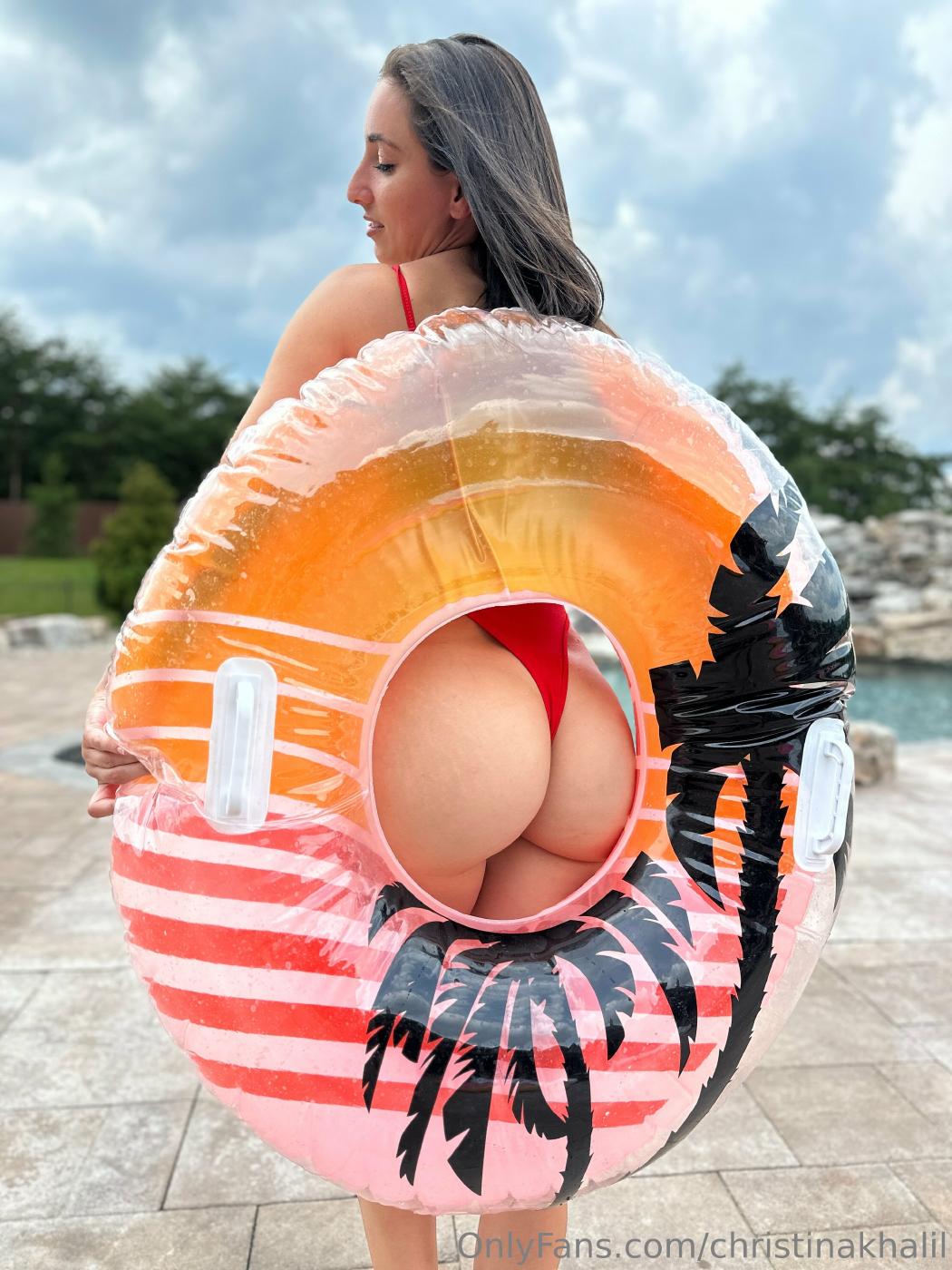 christina khalil ass pool swimsuits onlyfans set leaked zypami
