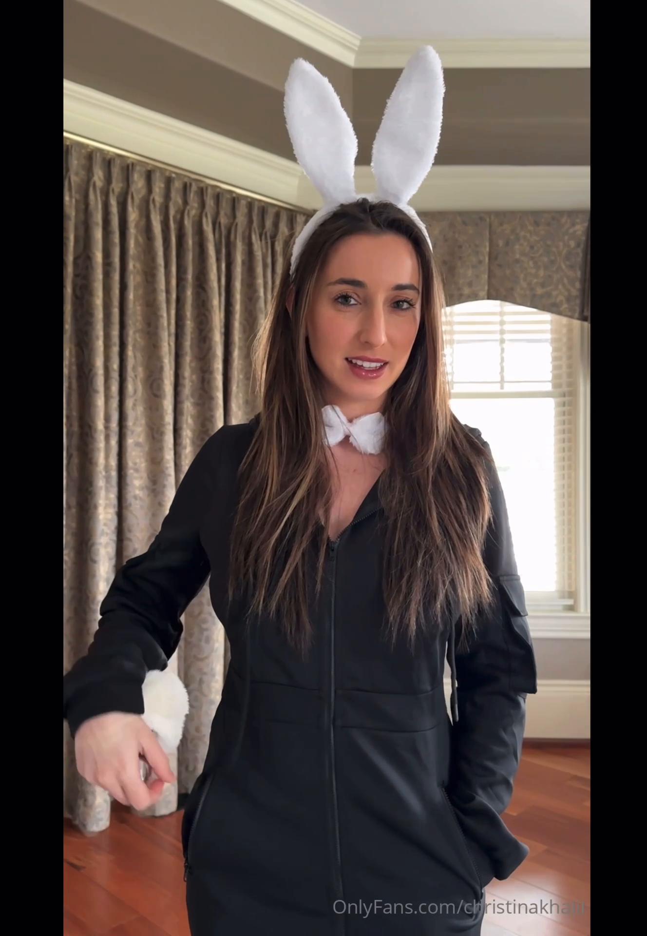 christina khalil nude anal easter bunny ppv onlyfans video leaked akvrwn