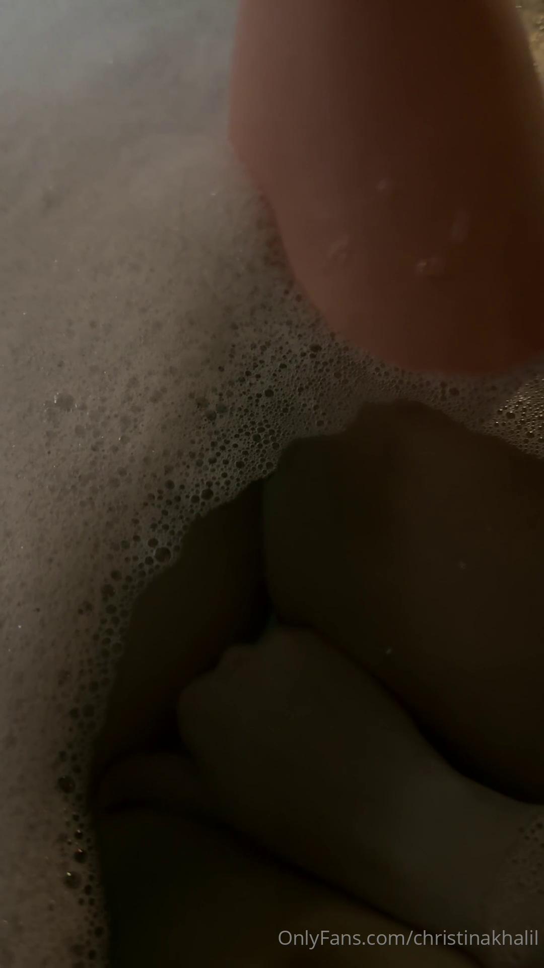 christina khalil nude bath pussy masturbation onlyfans video leaked jtqzjr 1