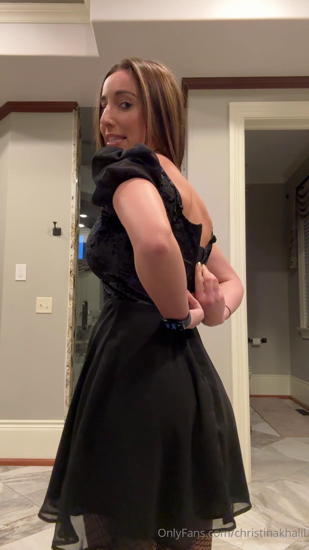 christina khalil sexy fishnet pantyhose onlyfans video leaked qvcsfn