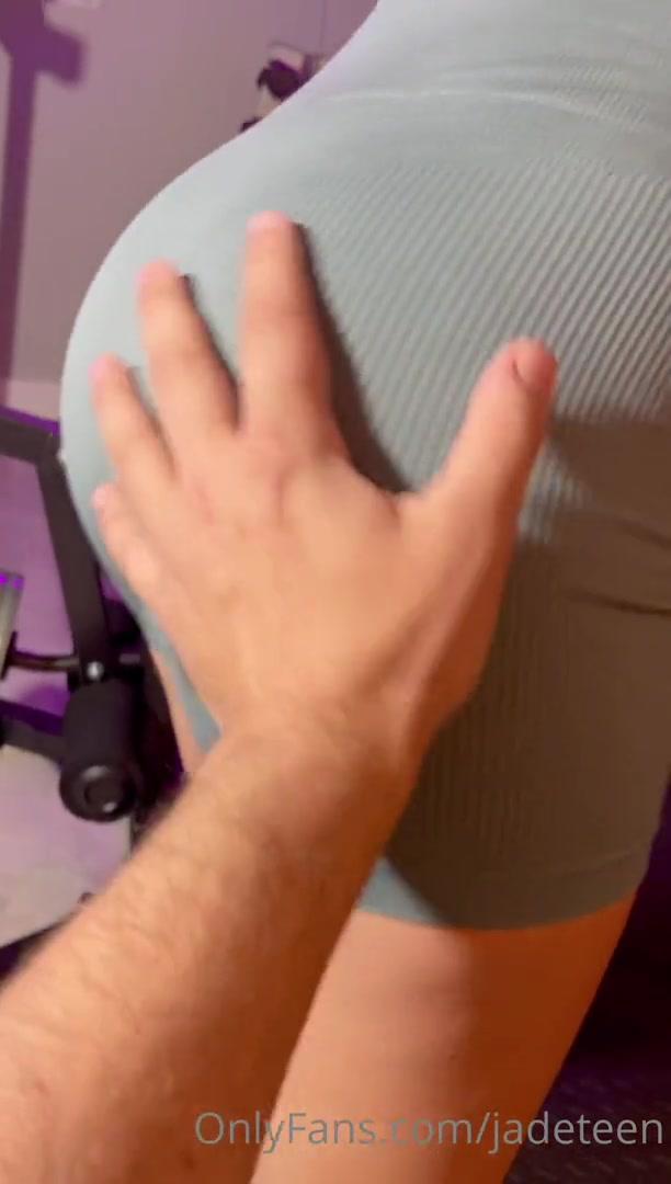 jadeteen nude gym blowjob sex onlyfans video leaked