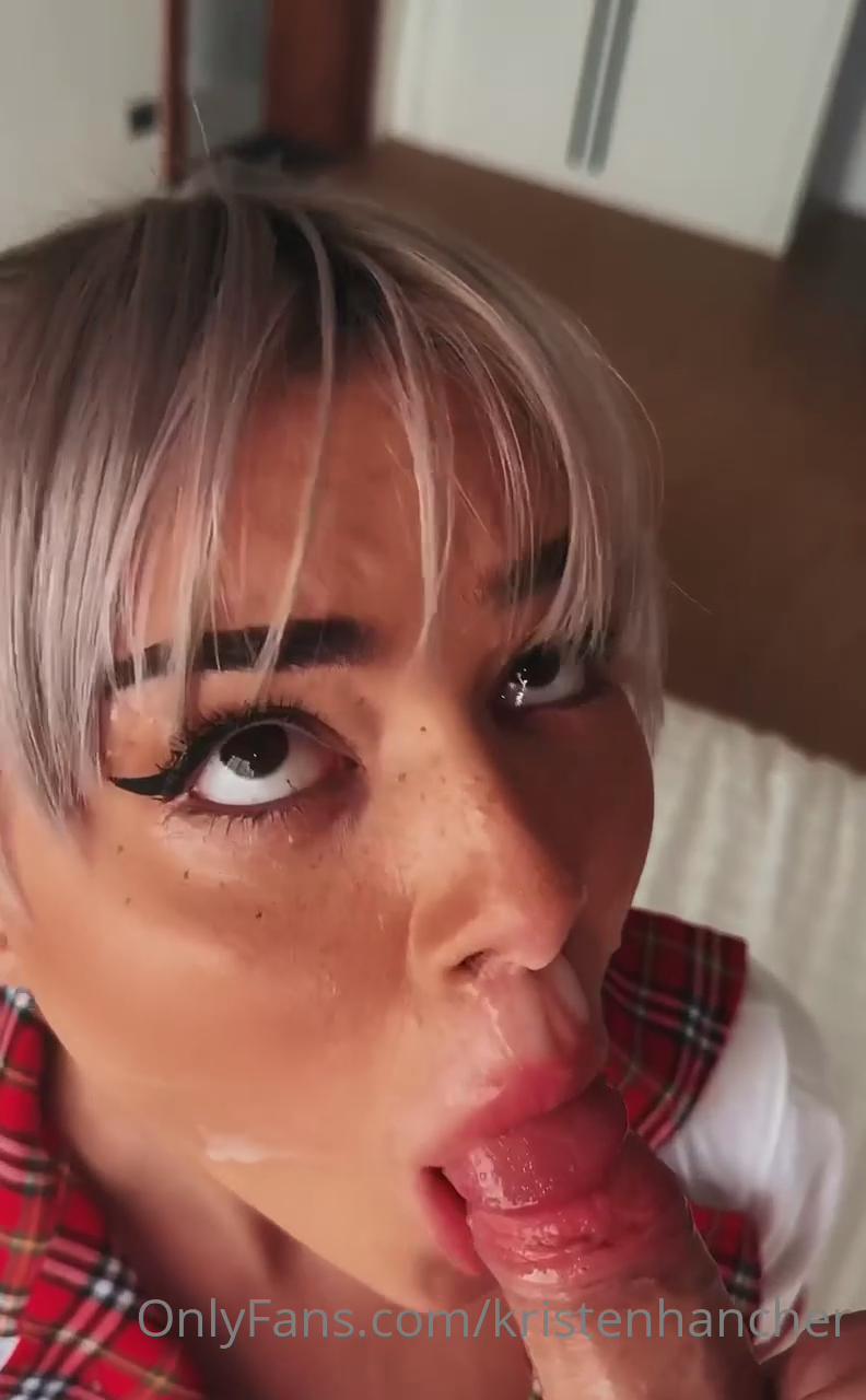 kristen hancher nude blowjob cumshot onlyfans video leaked lplqcq 1