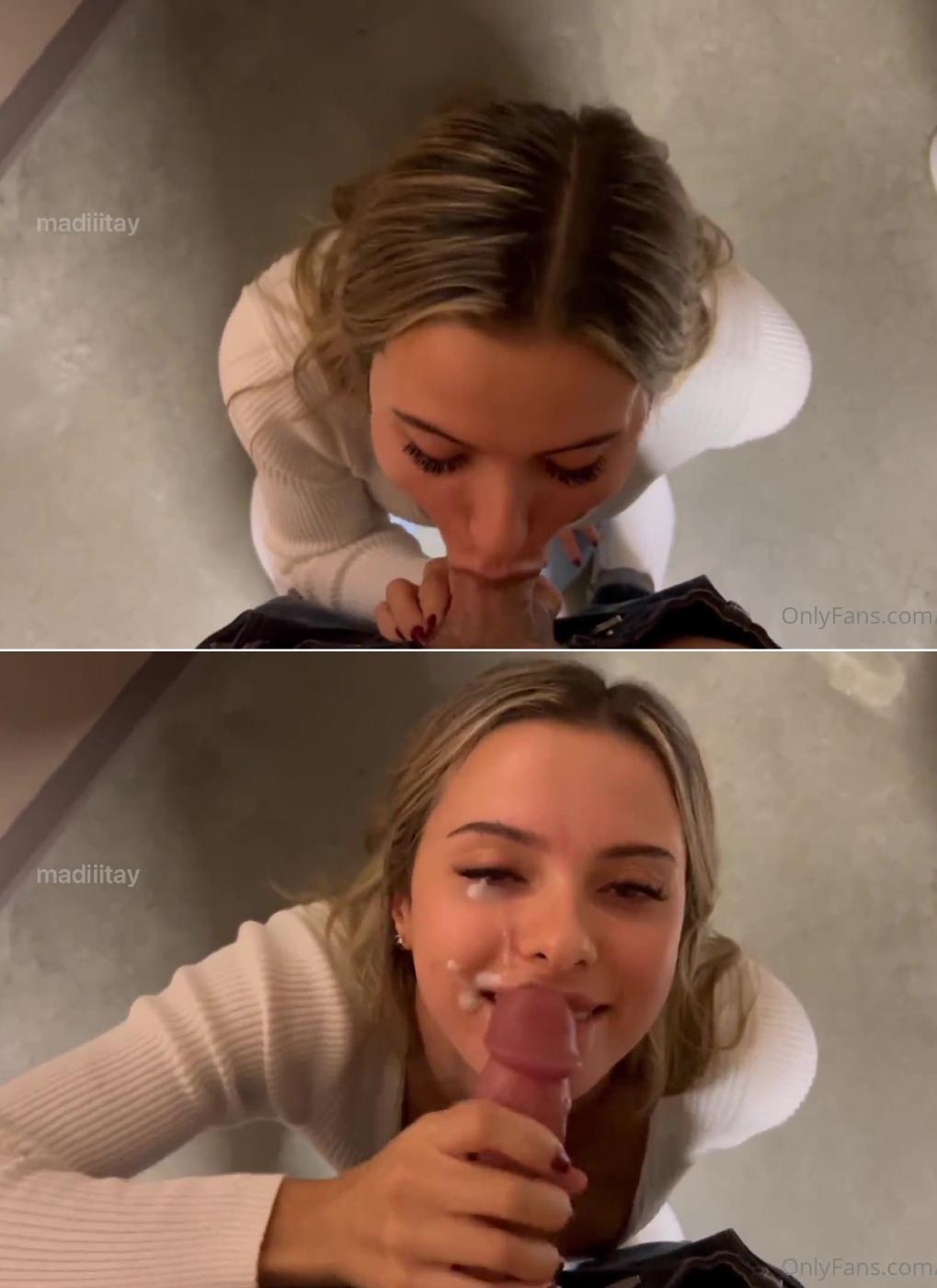 madiiitay deepthroat blowjob cumshot onlyfans video leaked wiumzm 1