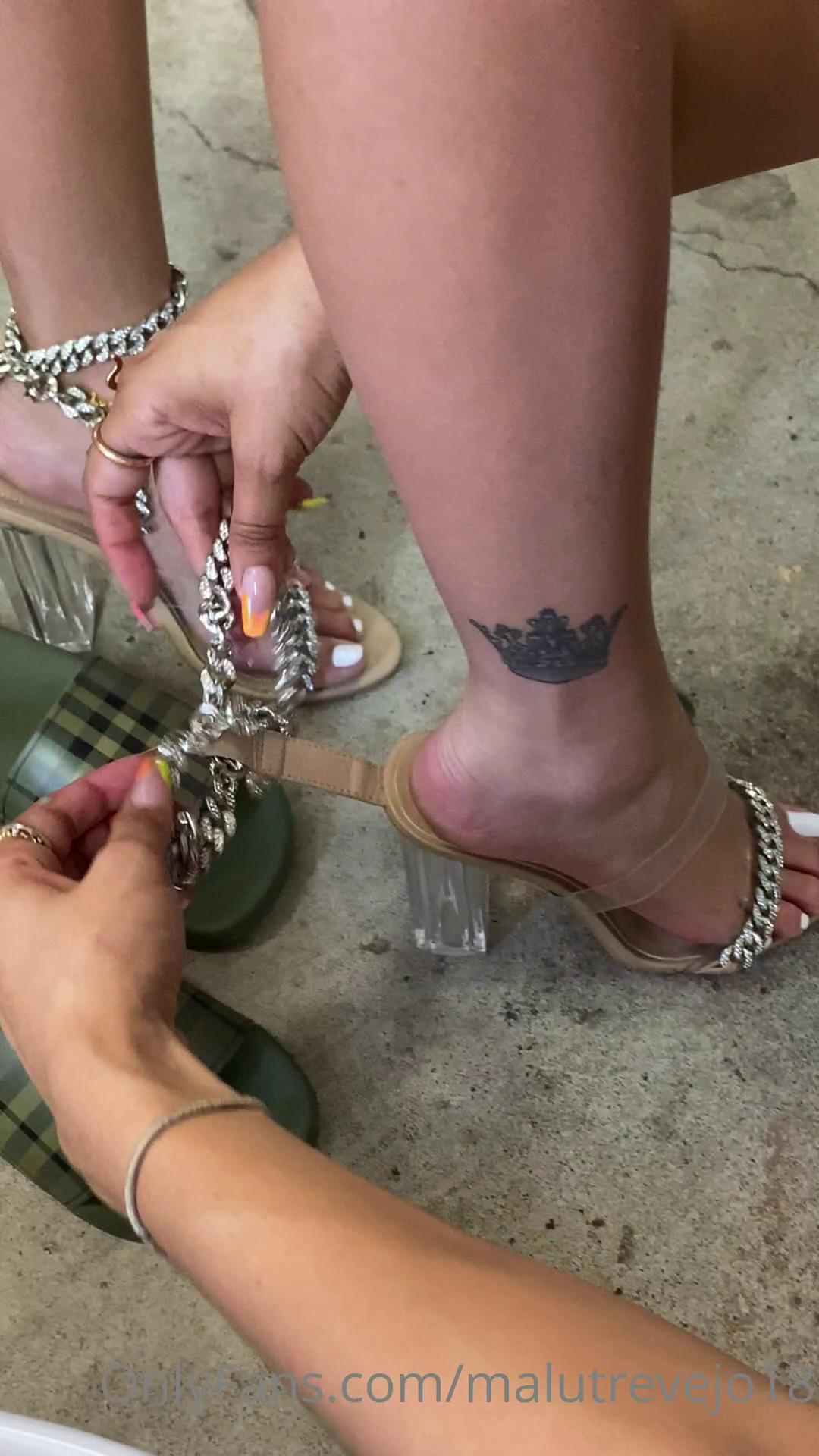 malu trevejo sexy feet high heels onlyfans video leaked zaqaon