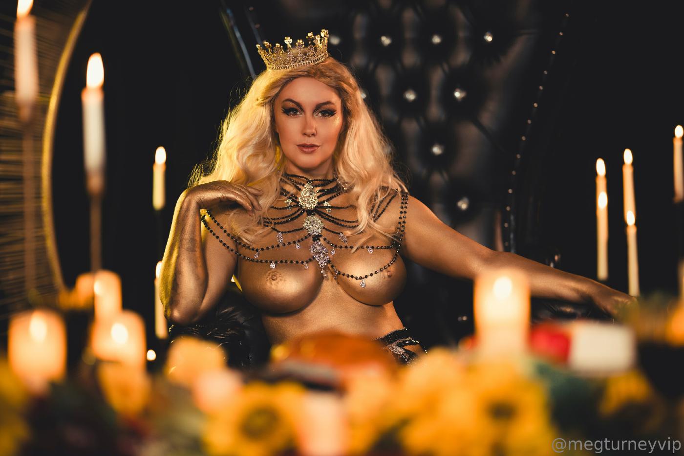 meg turney nude pussy gold paint onlyfans set leaked dgruzn