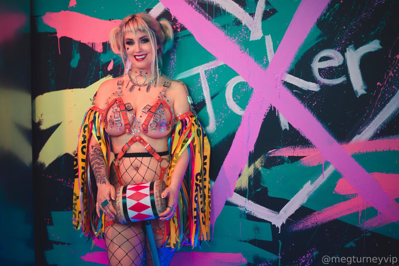 meg turney nude pussy harley quinn onlyfans set leaked uclbwq