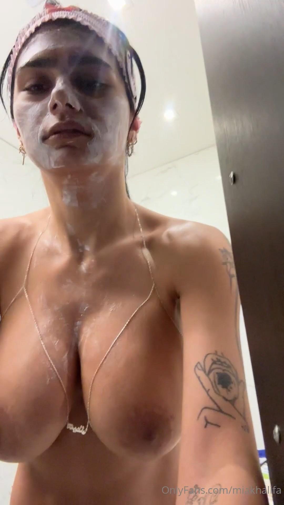 mia khalifa nude shower prep onlyfans video leaked vltqzr
