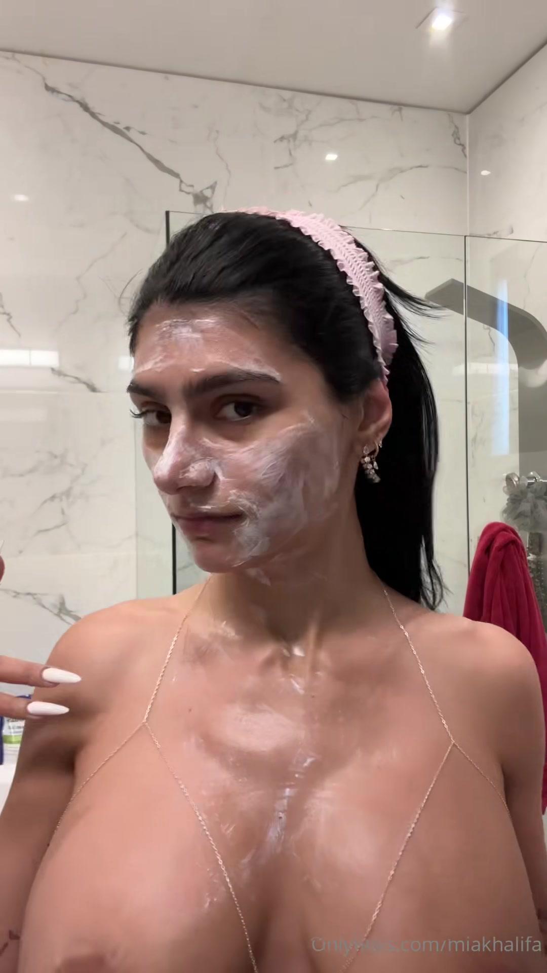 mia khalifa nude shower prep part 2 onlyfans video leaked mhozaf