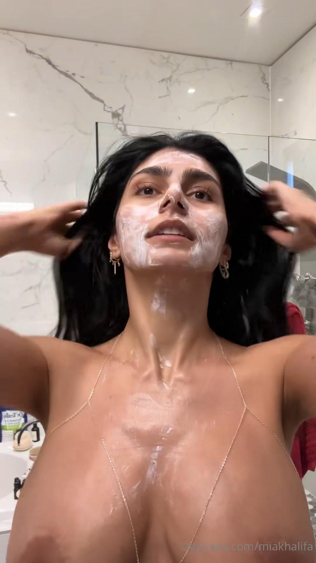 mia khalifa nude shower prep part 2 onlyfans video leaked mjhtqk