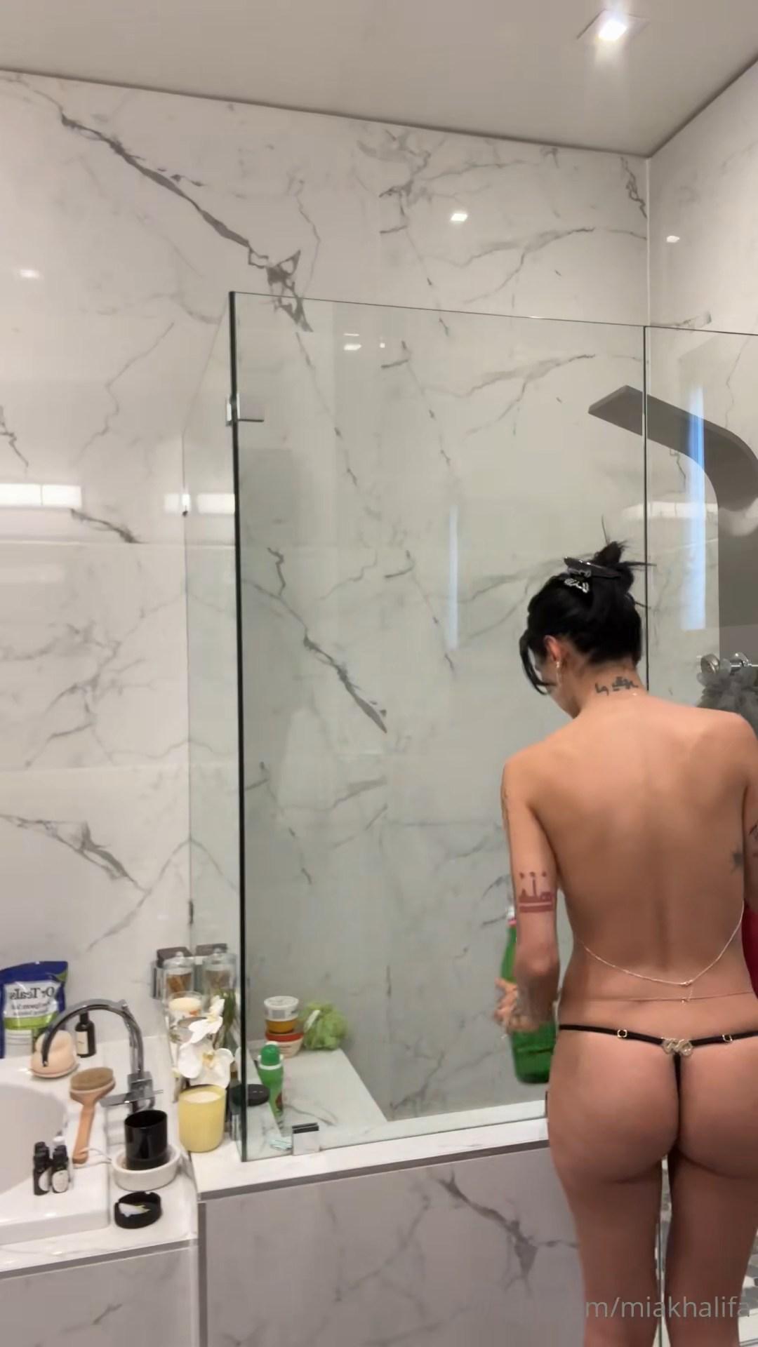 mia khalifa nude shower prep part 2 onlyfans video leaked rwessb
