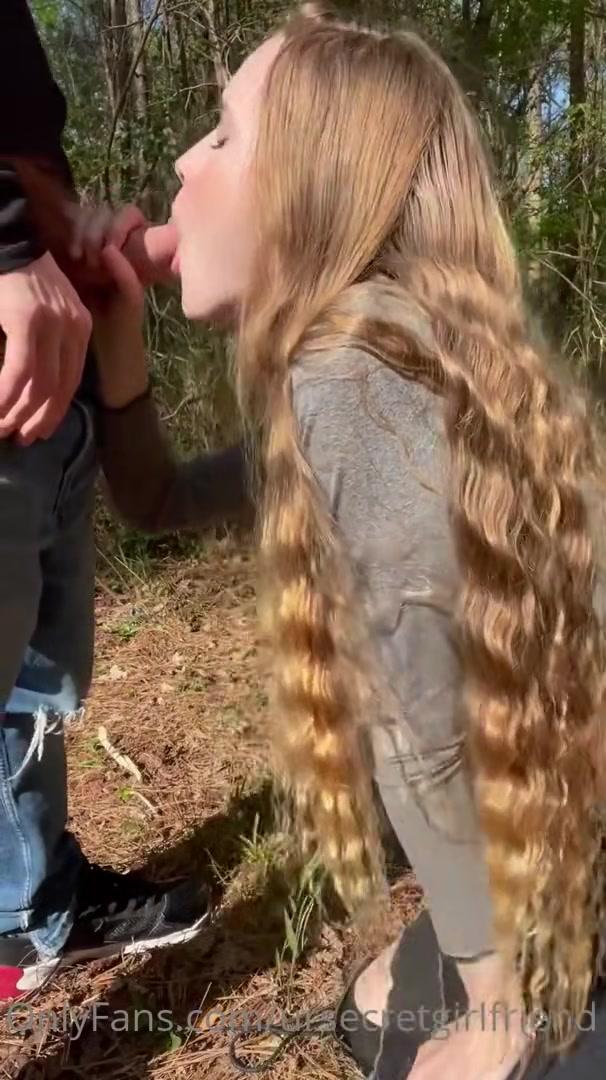 pyra fae outdoor blowjob sex onlyfans video leaked