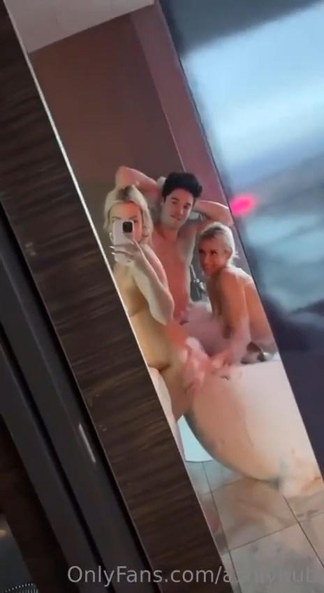 tana mongeau nude bathtub threesome onlyfans video leaked