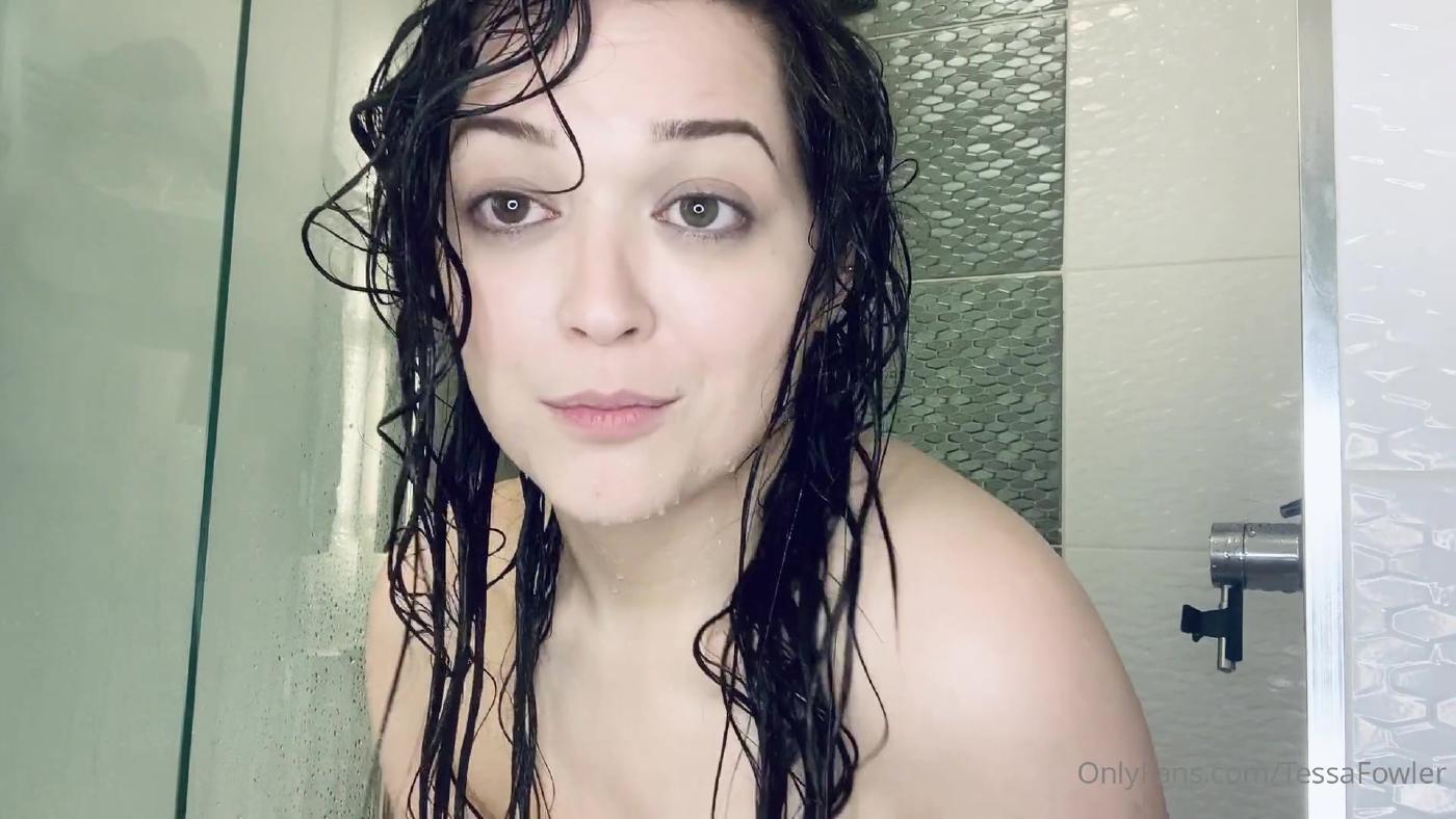 tessa fowler nude shower lotion boobs onlyfans video leaked