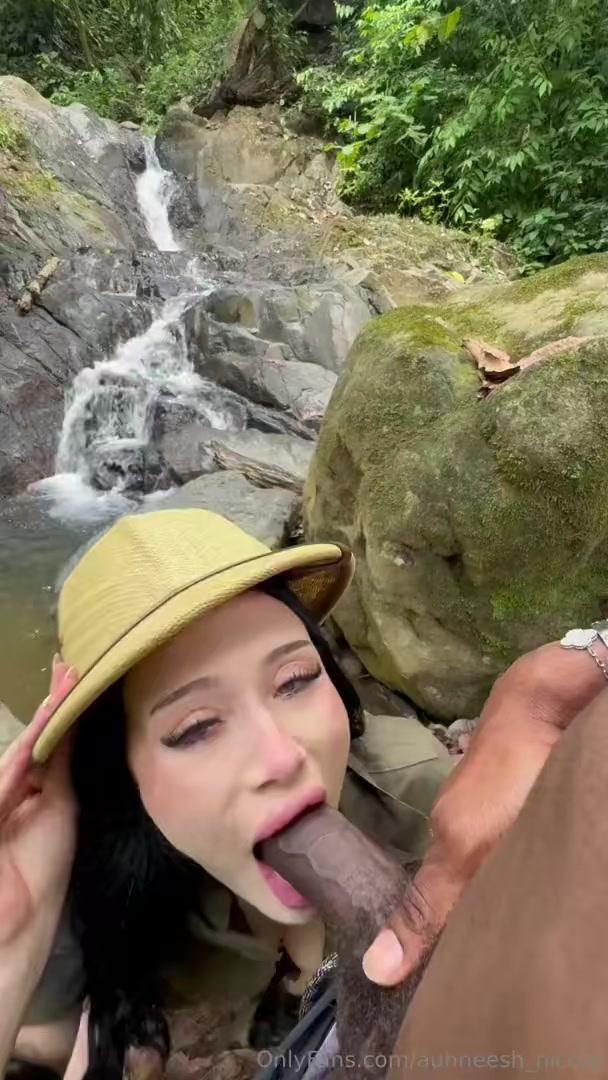 auhneesh nicole outdoor blowjob onlyfans video leaked cojwit