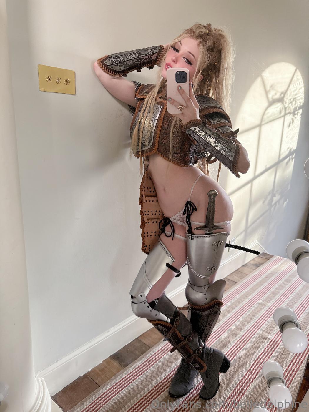 belle delphine female knight cosplay onlyfans set leaked naujmb
