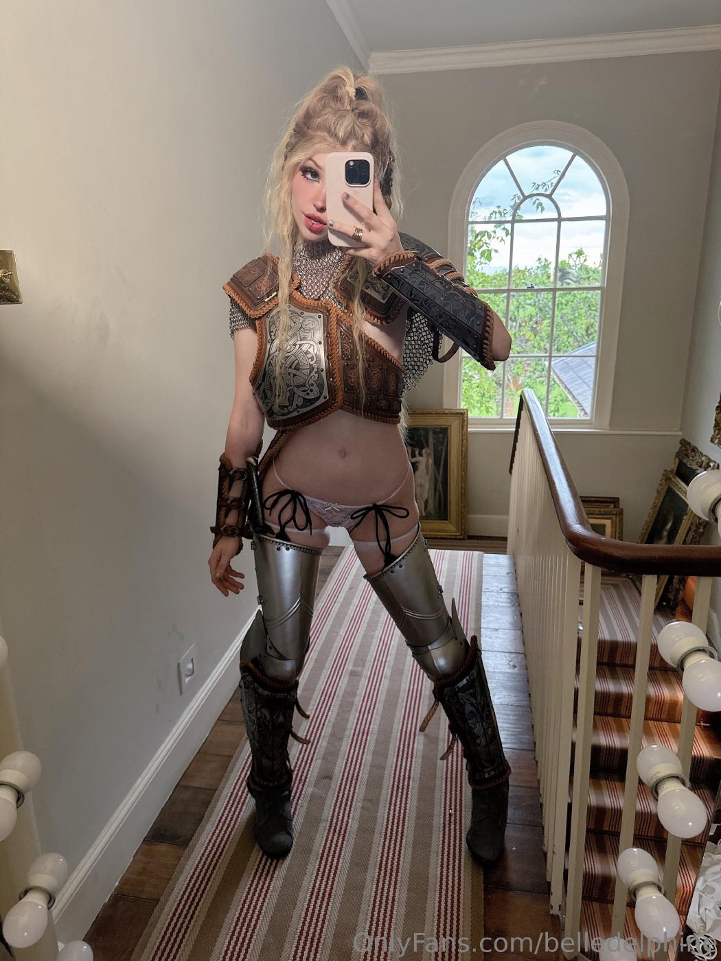 belle delphine female knight cosplay onlyfans set leaked pezbhe
