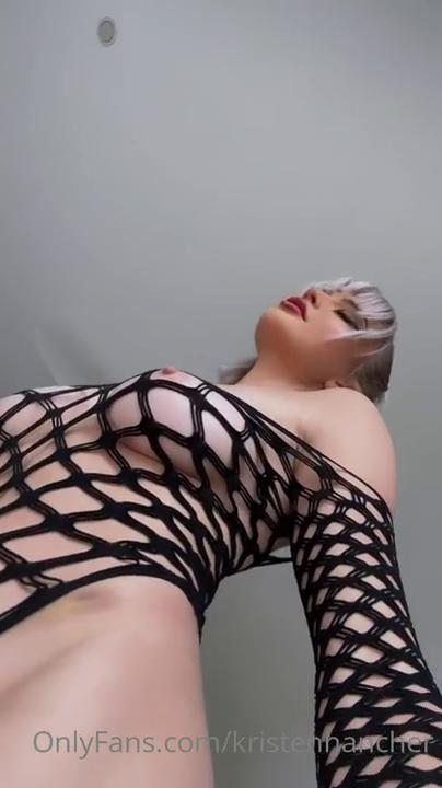 kristen hancher nude tiktok fishnet onlyfans video leaked vrpwav