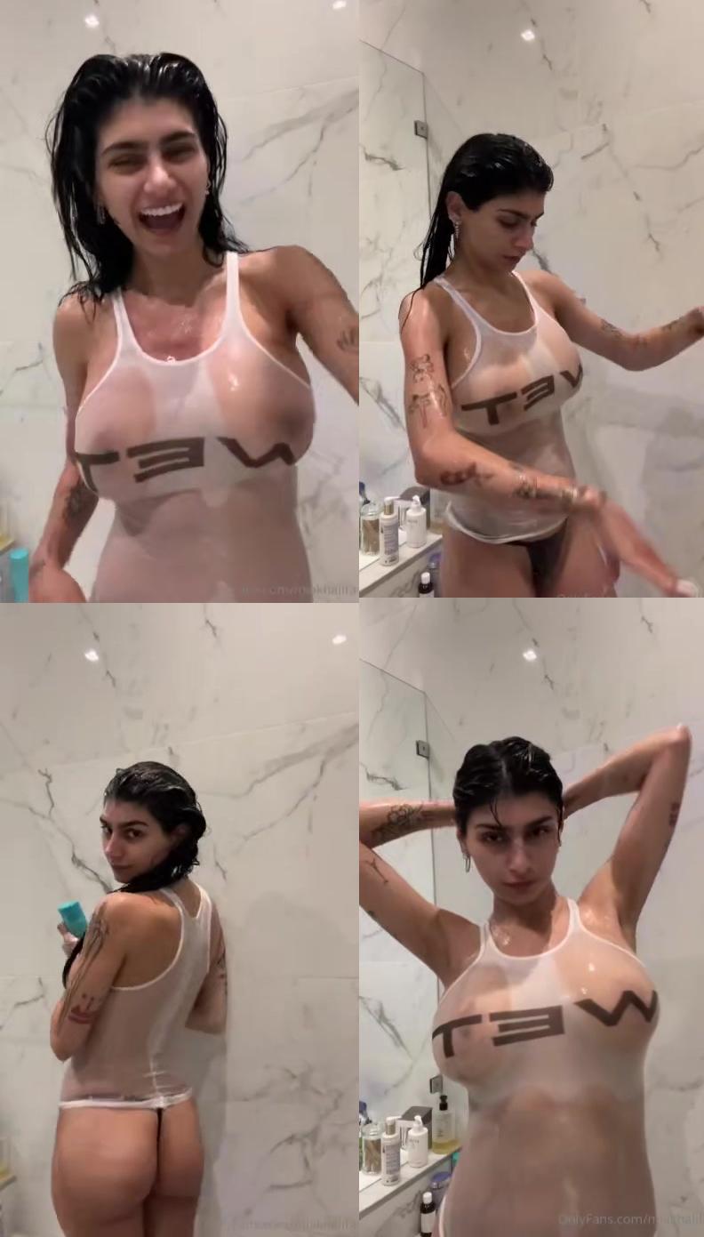 mia khalifa nude wet tank top onlyfans video leaked tiwptq 1