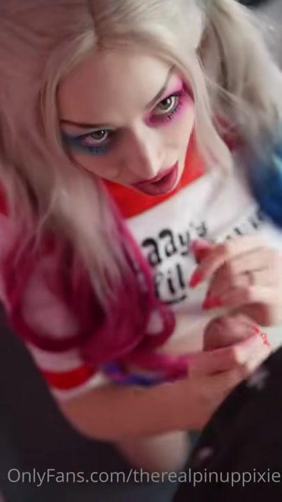 pinup pixie harley quinn cosplay onlyfans video leaked