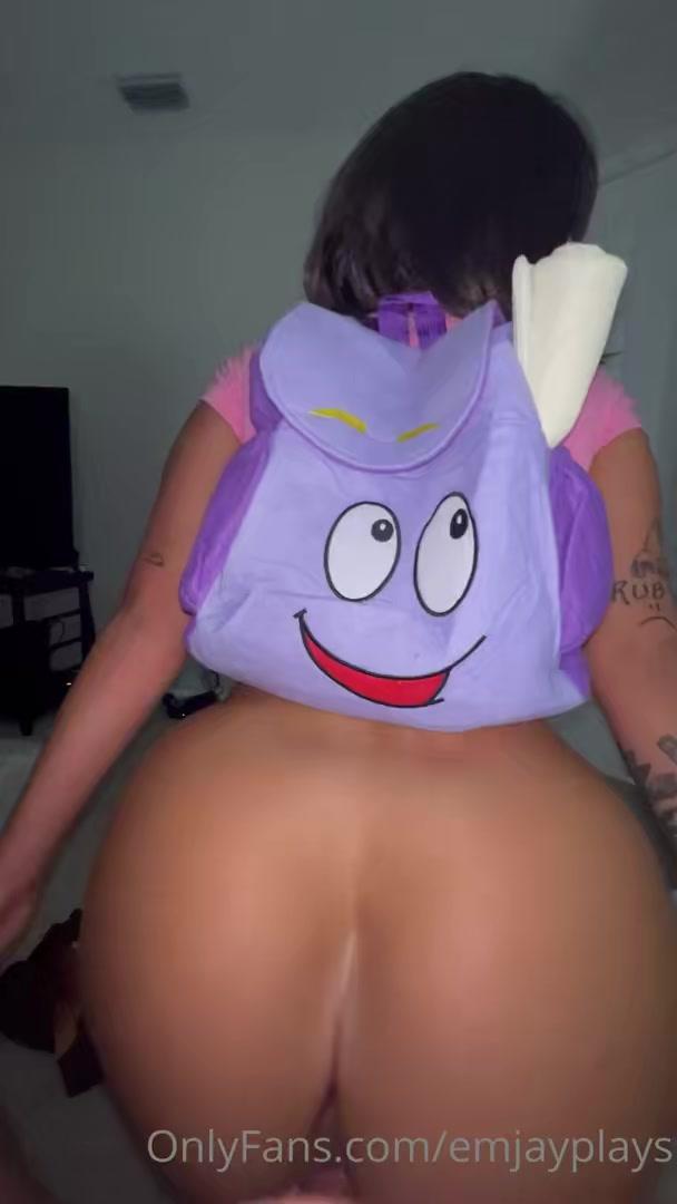 emily rinaudo nude dora cosplay sex onlyfans video leaked kgmyee