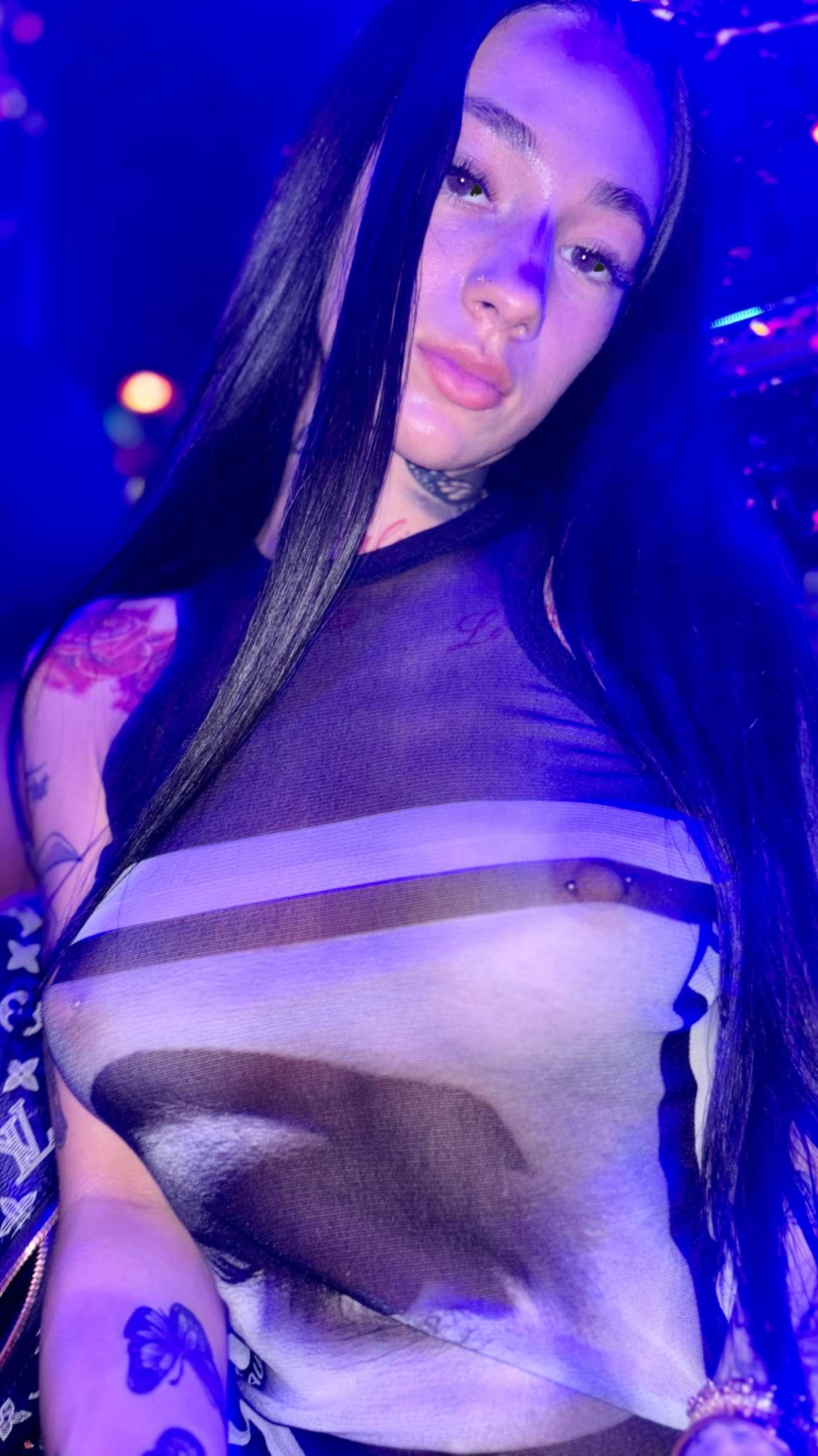 bhad bhabie nude sheer nipple piercing onlyfans set leaked xrfasm 1