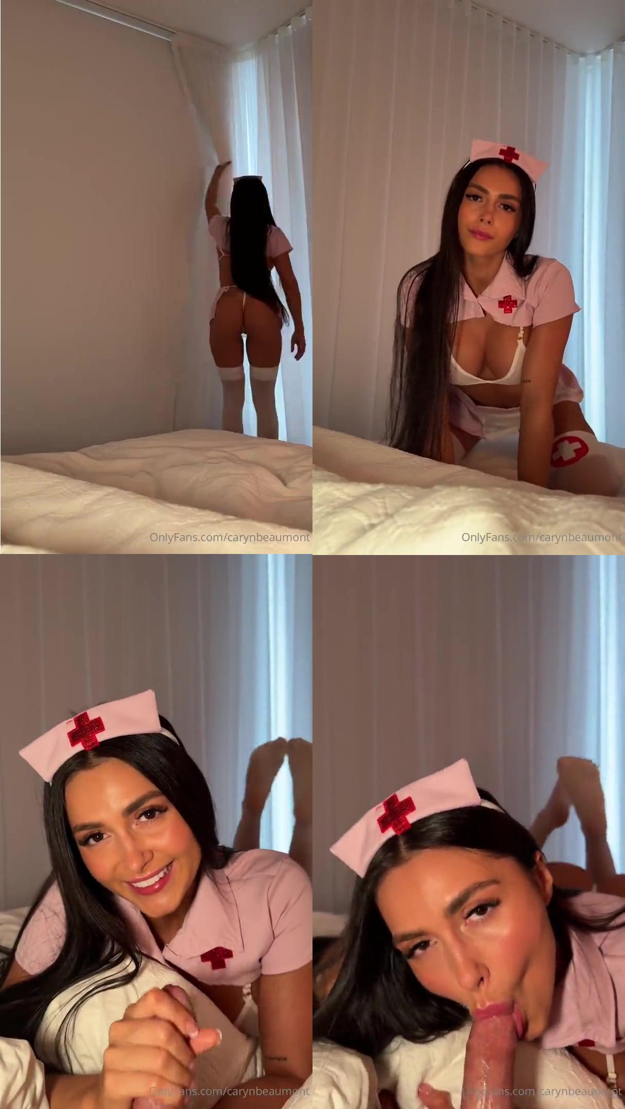 caryn beaumont nude nurse cosplay onlyfans video leaked txnazm 1