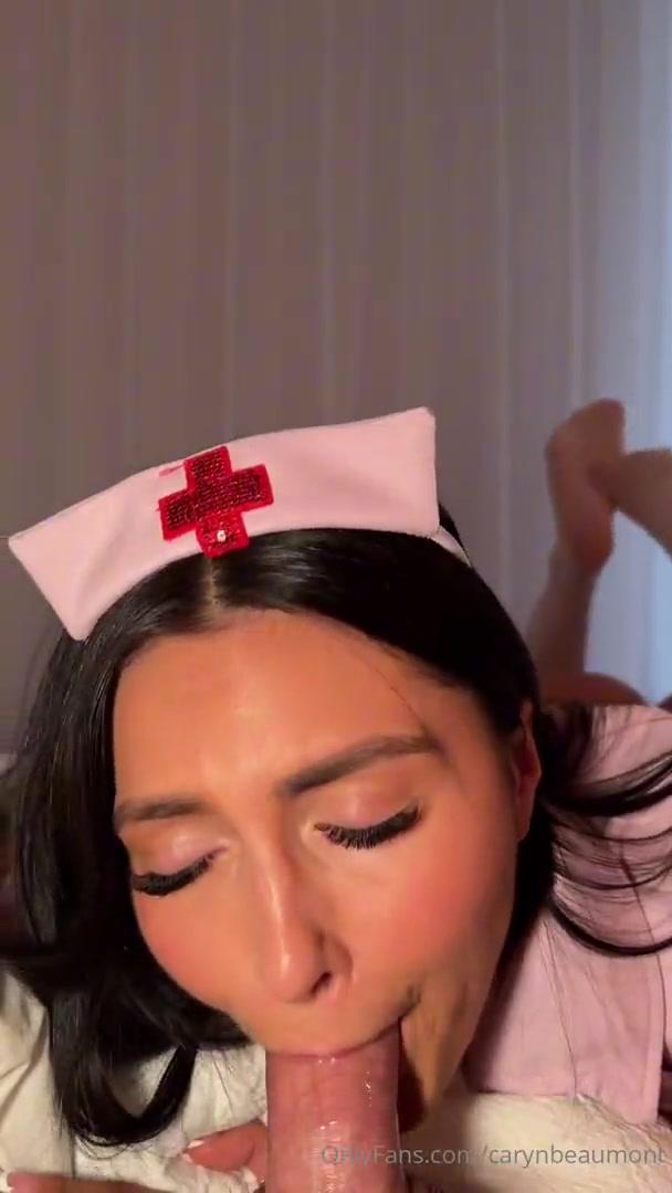 caryn beaumont nurse cosplay butt plug onlyfans video leaked