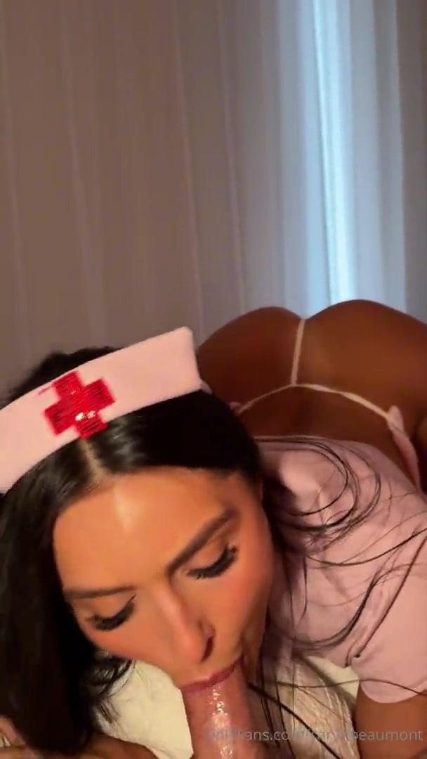 caryn beaumont nurse cosplay butt plug onlyfans video leaked disfky