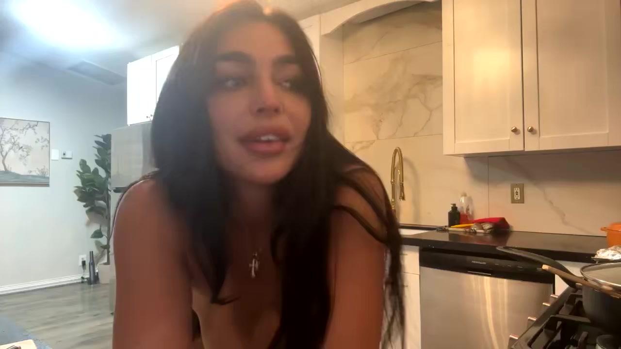 emily rinaudo nude kitchen onlyfans livestream leaked gbsafv