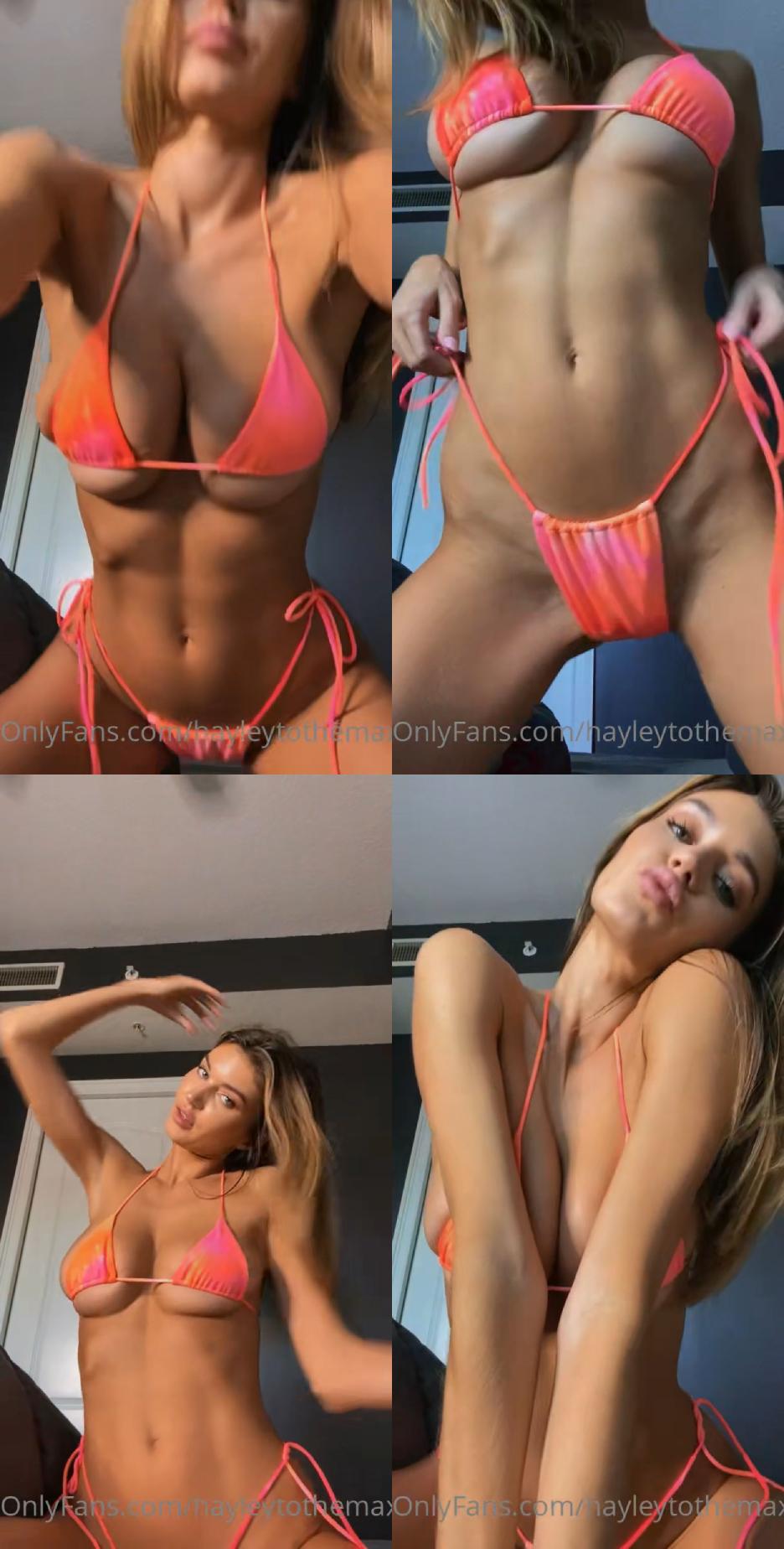 hayley maxfield nude bikini tease onlyfans video leaked bweoxk 1