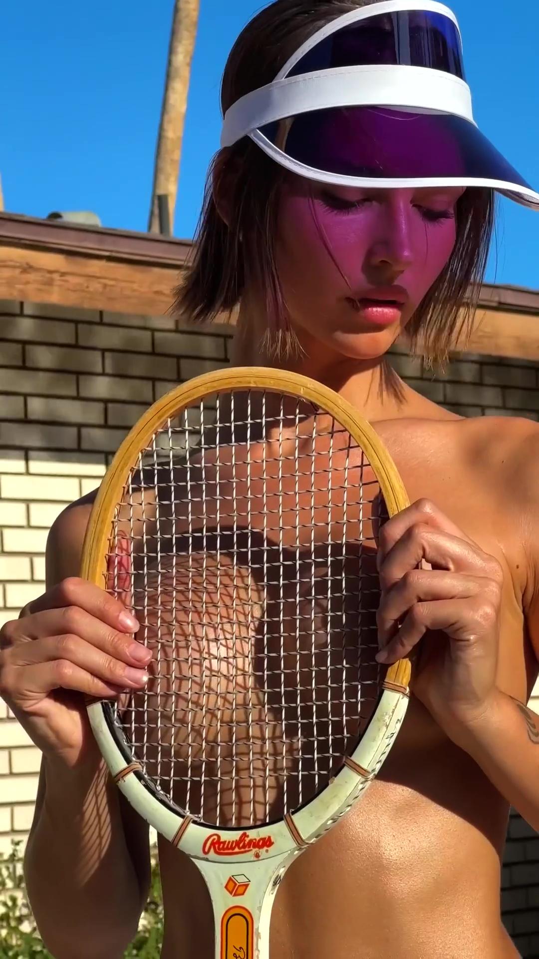 rachel cook nude outdoor tennis bikini set leaked